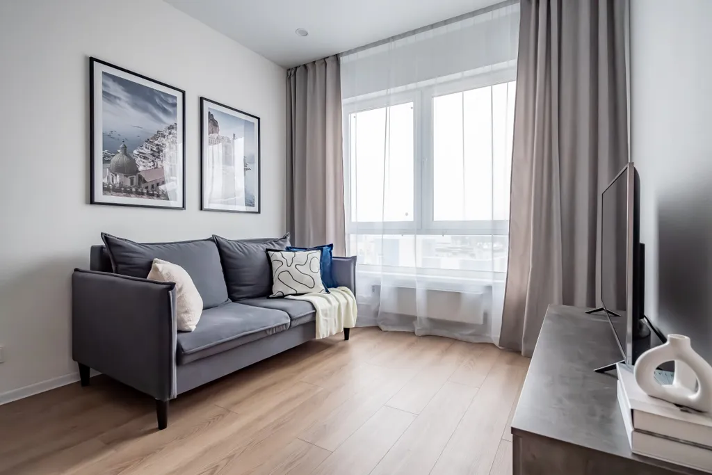 Уютная, домашняя квартира для 4 гостей