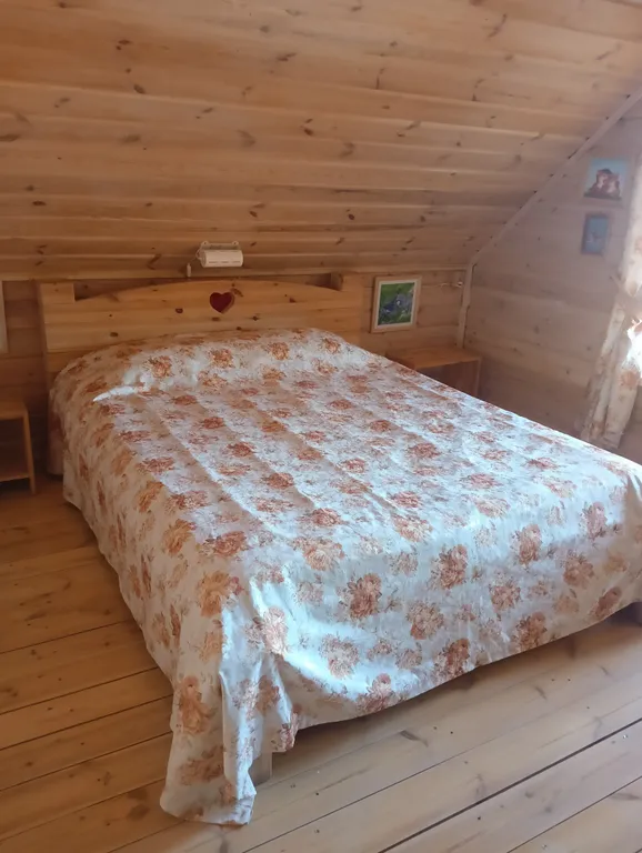 Домик на берегу Оки на территории сельской усадьбы Варежка