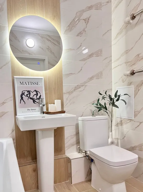 Уютная евродвухкомнатная квартира в центре