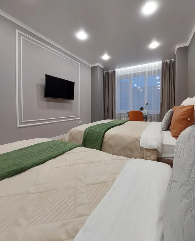 Квартира в современном экостиле с кондиционером