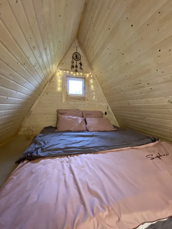 Комфортный дом Афрейм, в лесу, на семейной ферме Ак Су