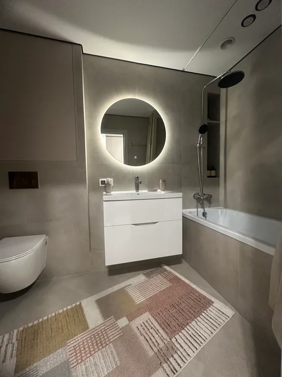 Уютная квартира в центре города с новым ремонтом в новом микрорайоне