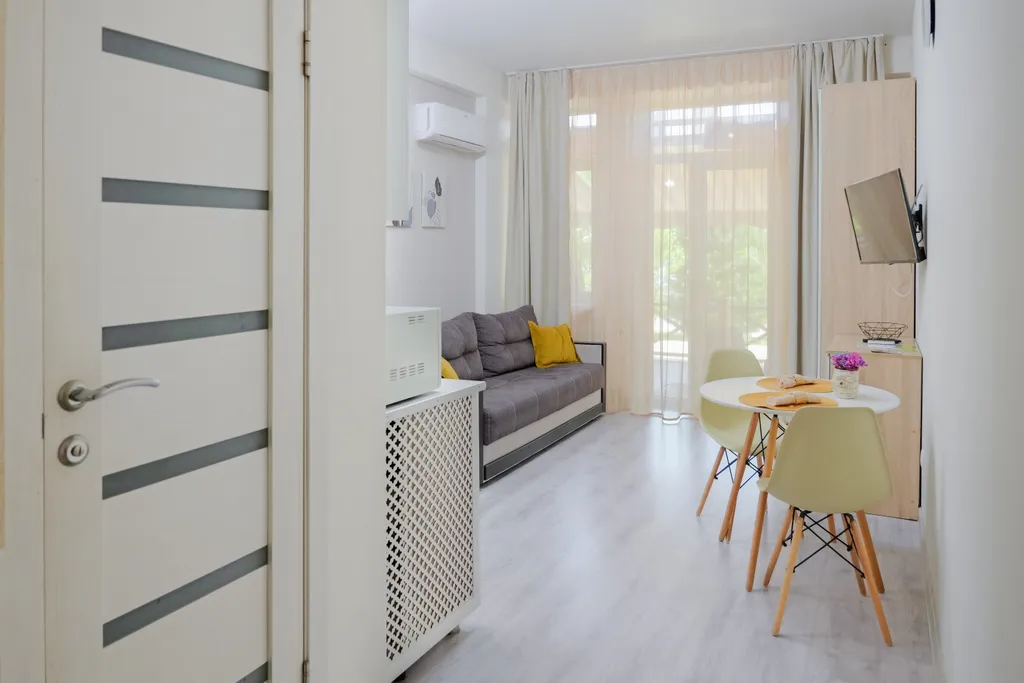 Студия с собственной террасой