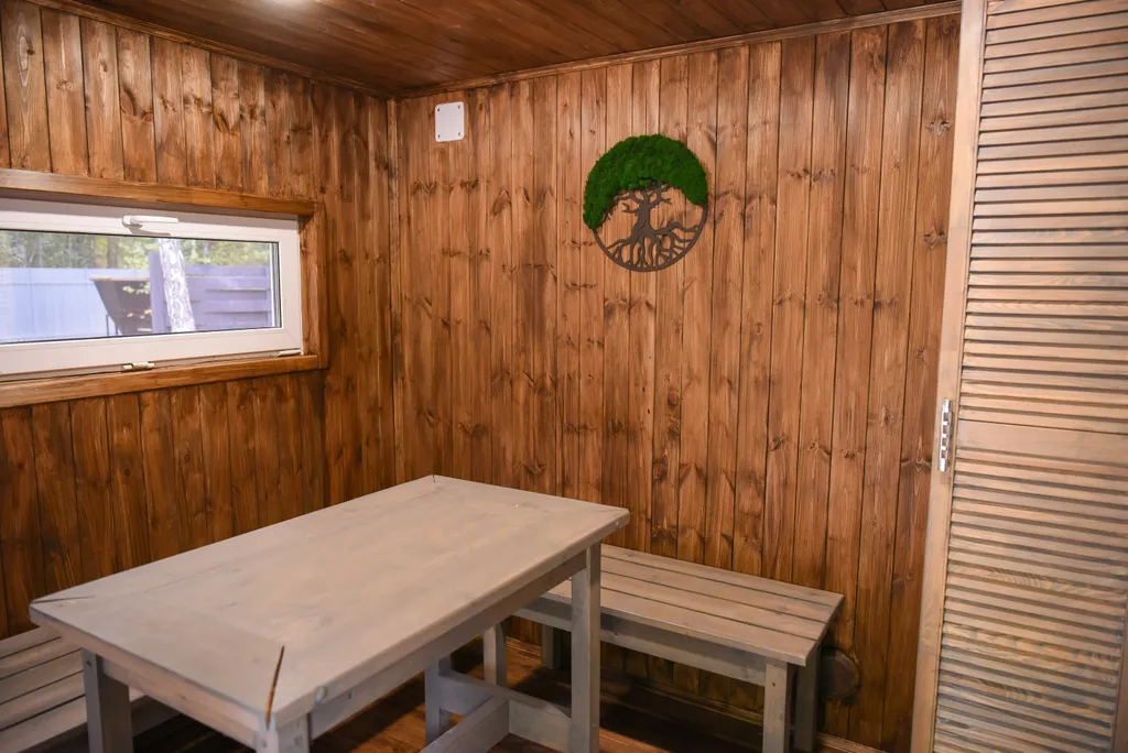 Зеленый домик на 6 человек