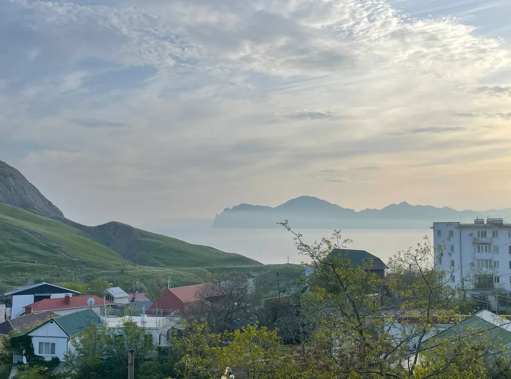 Студия с видом на море