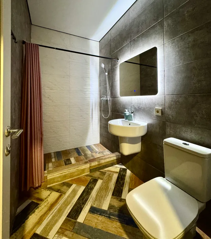 Студия с кухней для 3х гостей