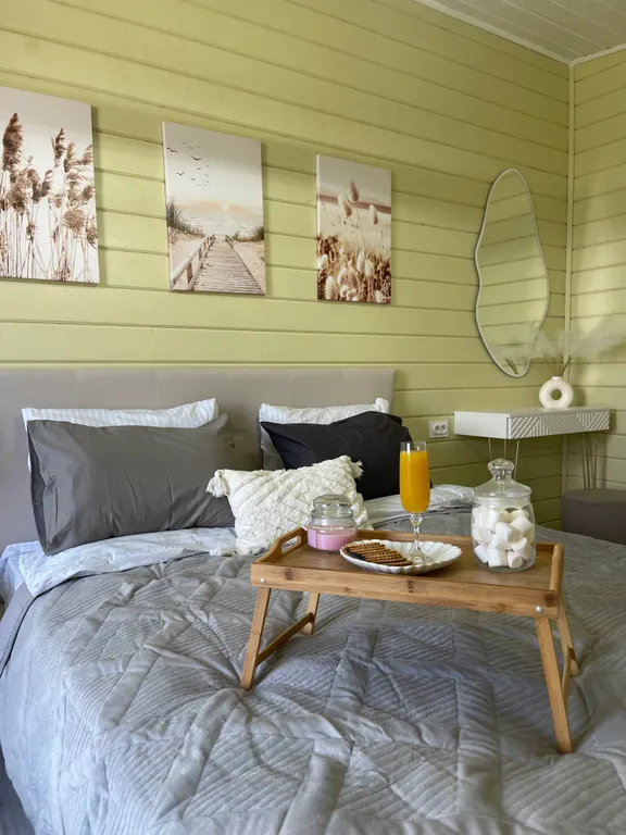 Стильный дом с чаном