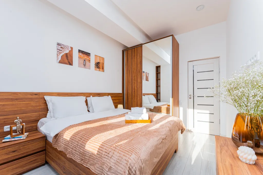 Стильная квартира с прекрасным видом в центре города / Стей Инн