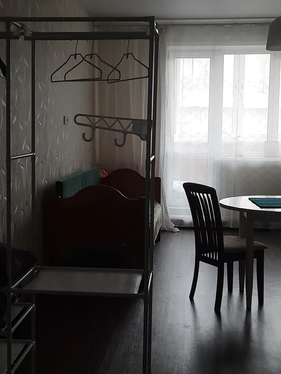 Cветлая студия с видом на Амур