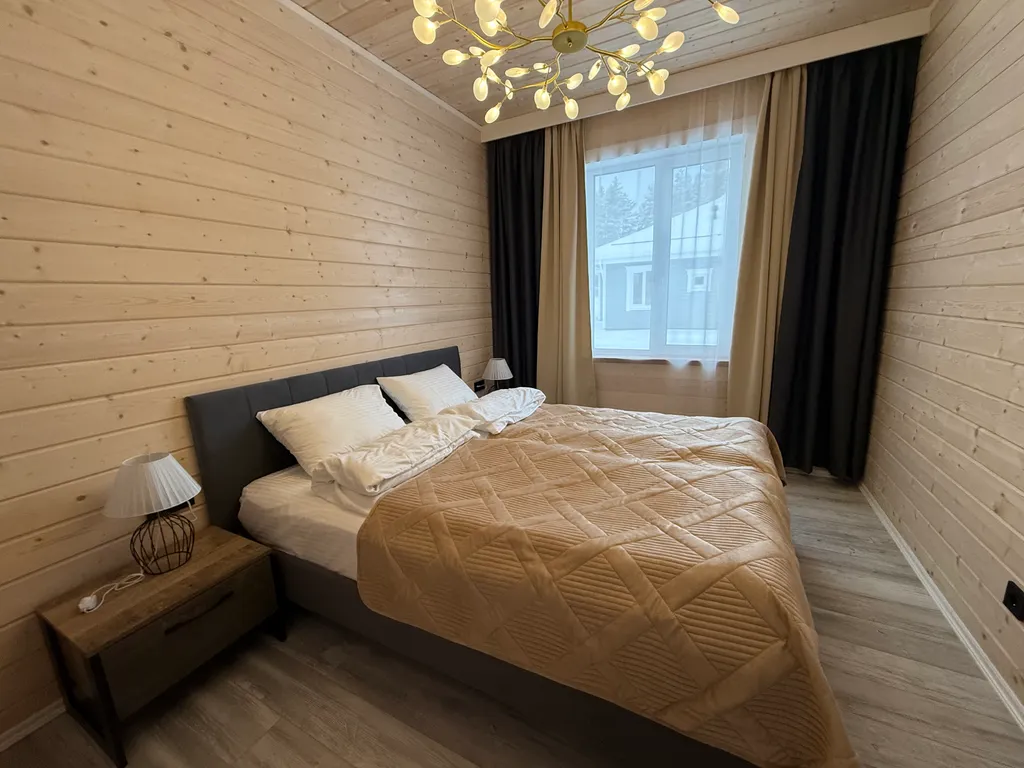 Дом с тремя спальнями на озере Сямозеро в Карелии