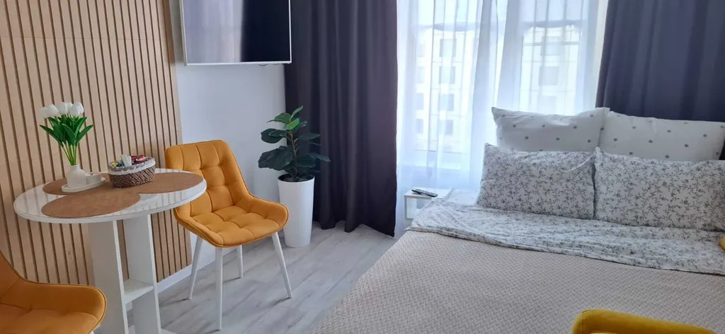 Уютная студия рядом с гостиницей Cosmos