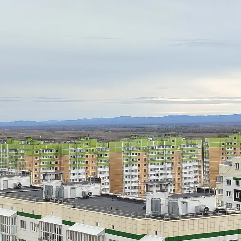 Квартира Однокомнатная квартира с шикарным видом на Кубань — Краснодар