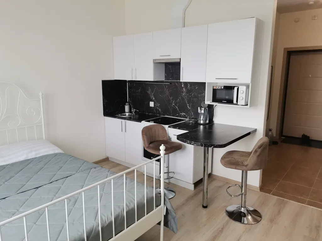 Уютная квартира-студия в ЖК Анкудиновский парк