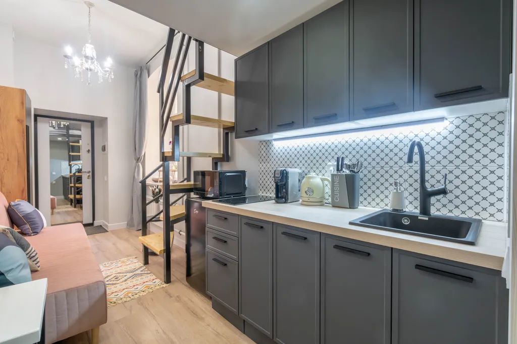 Квартира Квартира Уютная студия у Некрасовского сада! — Санкт-Петербург