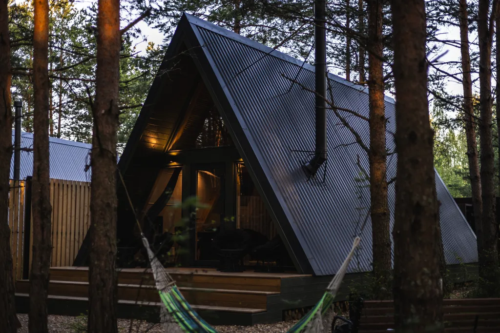 Коттедж Коттедж А-Фрейм грин — Павловский Посад