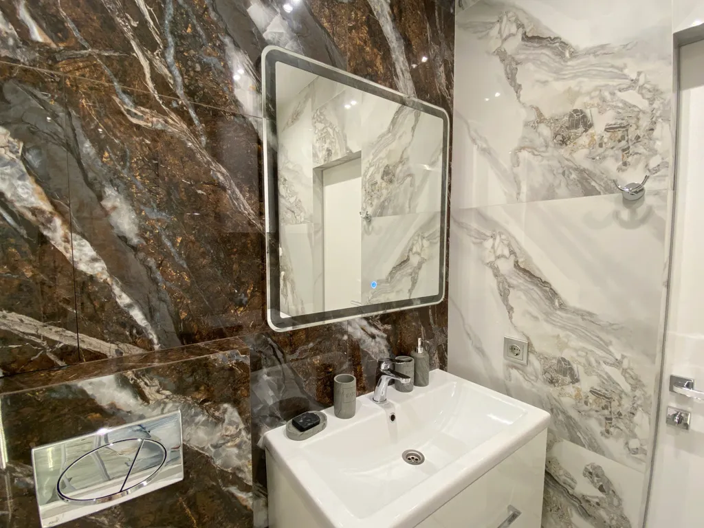 Прекрасная светлая студия у бухты Золотой рог