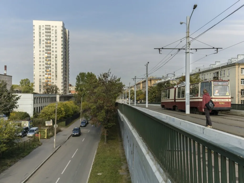 Квартира Квартира Элитная студия у метро Автово — Санкт-Петербург