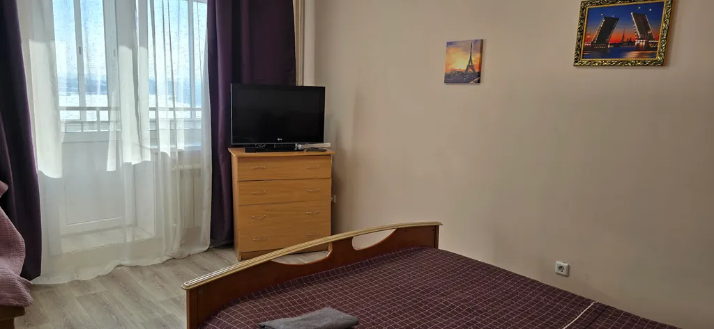 Студия с шикарным видом на реку Ангару