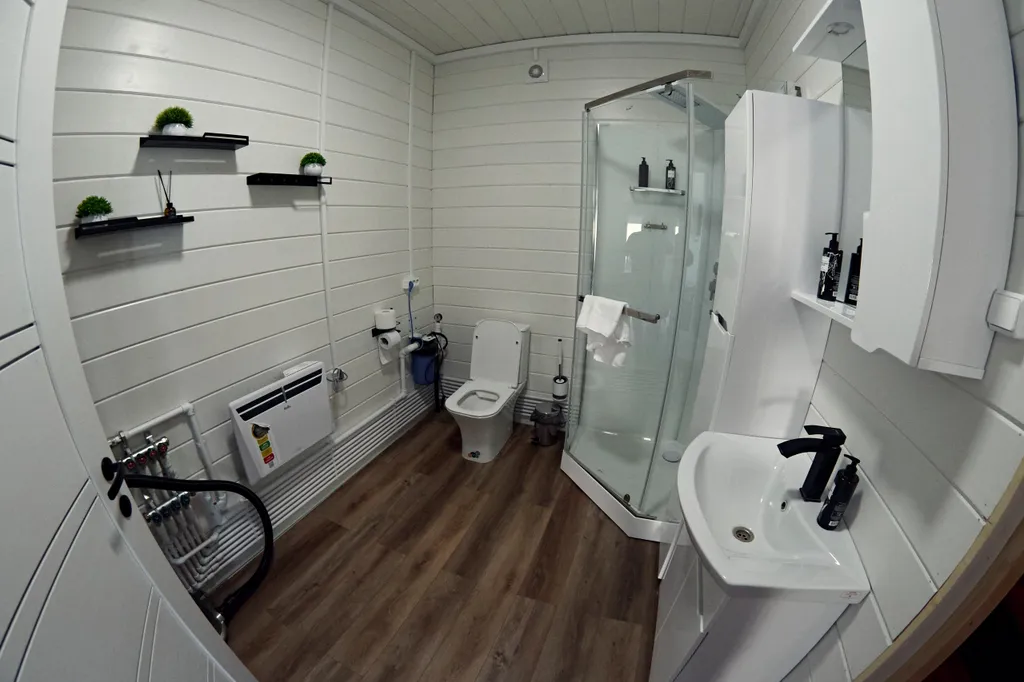 Домик для загородного отдыха с сауной