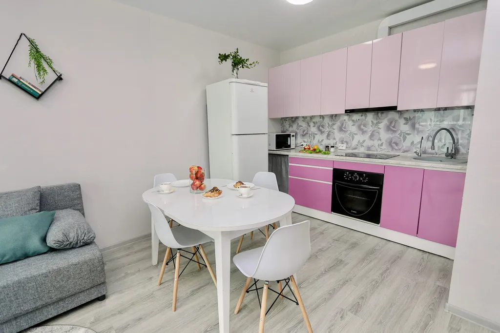 Очаровательная евродвушка с панорамным балконом