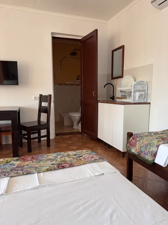 Студия у Хореки с кондиционером и парковкой