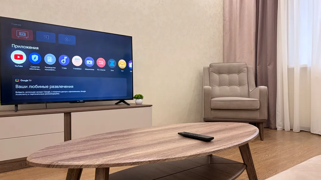 Квартира Уютная двухкомнатная квартира с видом на стадион — Краснодар