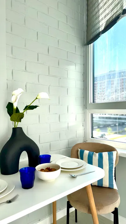 Квартира Квартира Уютная стильная студия с большим балконом. Транзит из Крыма — Краснодар