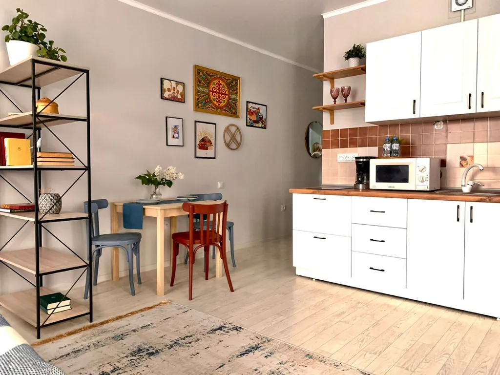 Уникальная студия Жеруйык в стиле этно в центре города