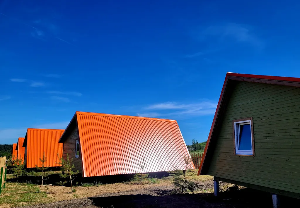 Дома у аквапарка Стризнево в 35 км от Вологды