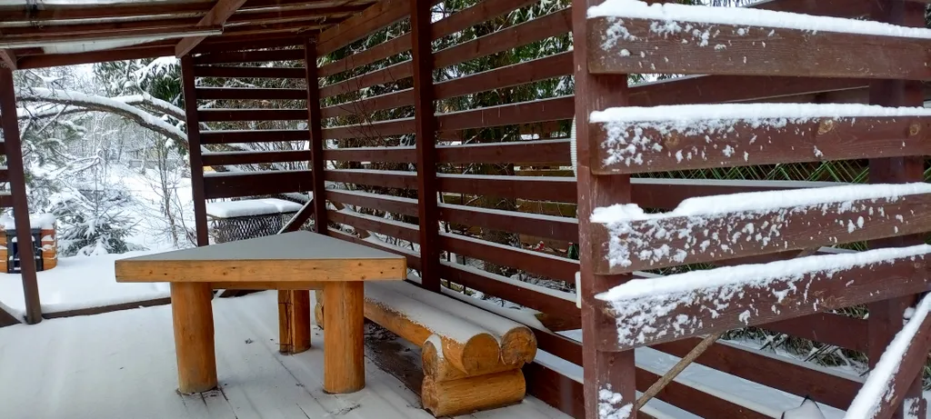 Коттедж с баней и бассейном - купелью на 8 человека Леноблости