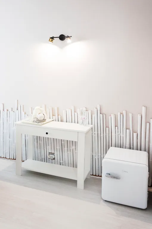 Небольшой люкс с дизайнерским интерьером и прямым видом на море