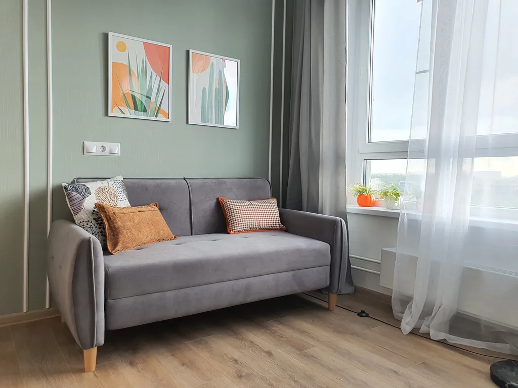 LanaRoom Дизайнерская евродвушка с панорамным видом и балконом