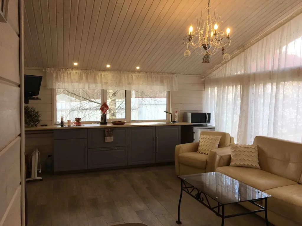 Уютный коттедж с большой сауной