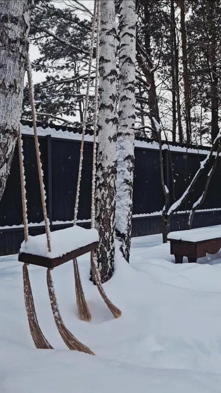 Загородный дом под соснами с сауной и чаном