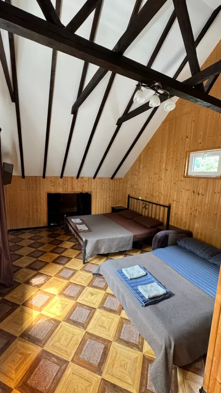 Квартира Квартира Уютный номер в деревянном домике — Гагра