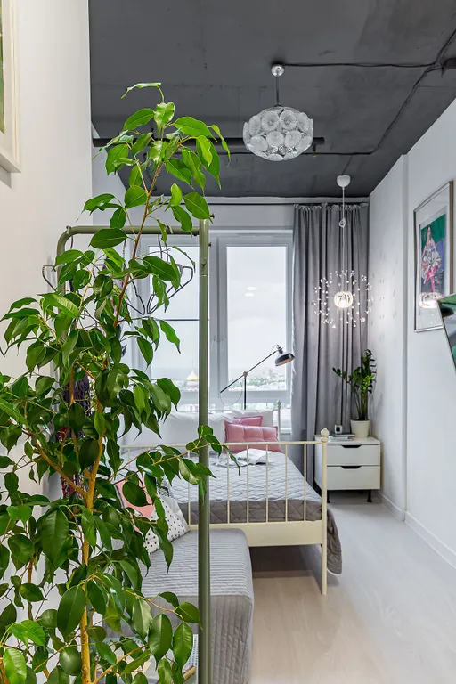 Атмосферная видовая студия Лёгкость бытия в центре с парковкой