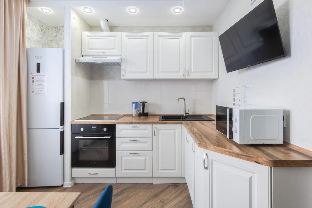 Уютная в новом микрорайоне, с гостиничным сервисом бесконтактно