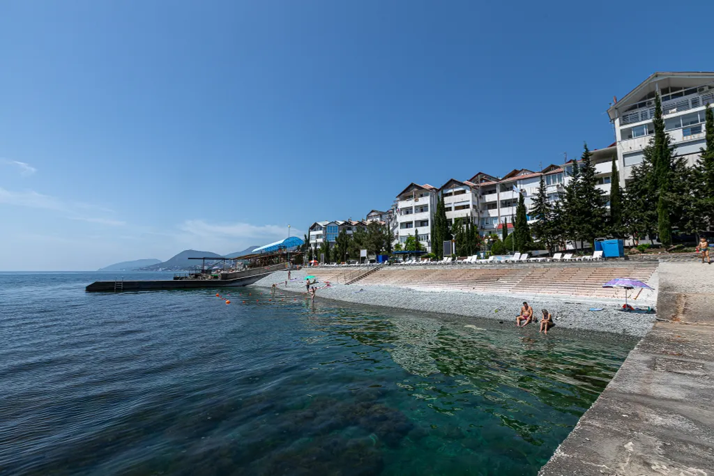 Квартира Синяя птица на берегу моря с отдельным входом