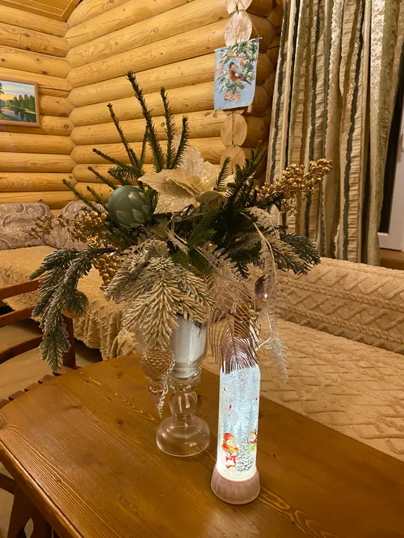 Эко-дом Хвойный лес с баней