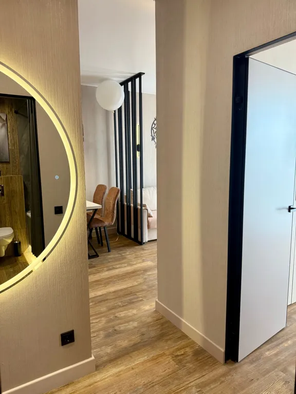 Новая квартира с потрясающим видом из окна на город