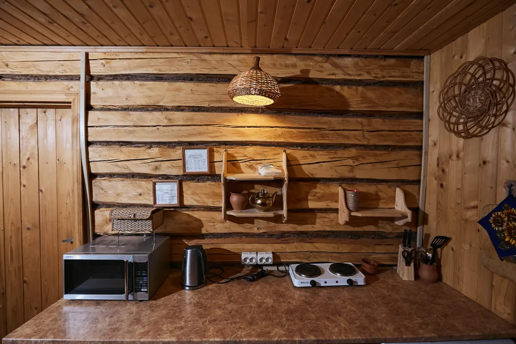 Домик с камином