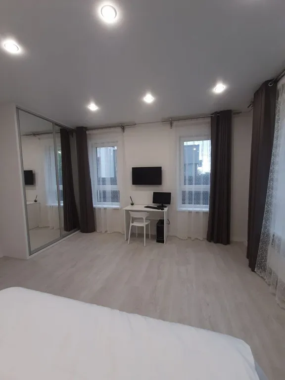 Квартира с участком, барбекю зона, закрытая территория, парковка