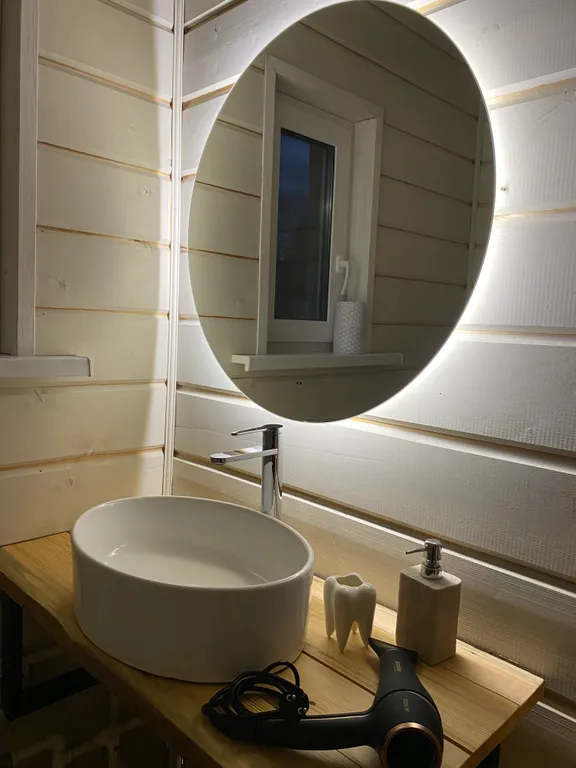 Коттедж в Карелии с сауной и видом на озеро