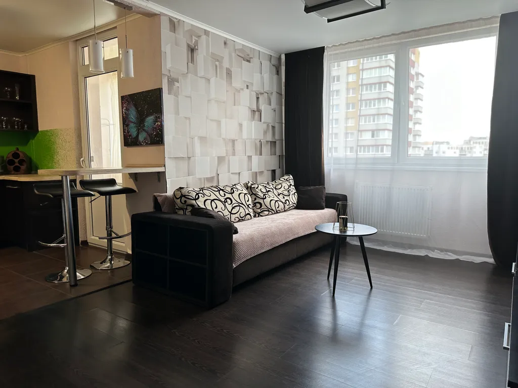 Уютная светлая квартира с кофемашиной