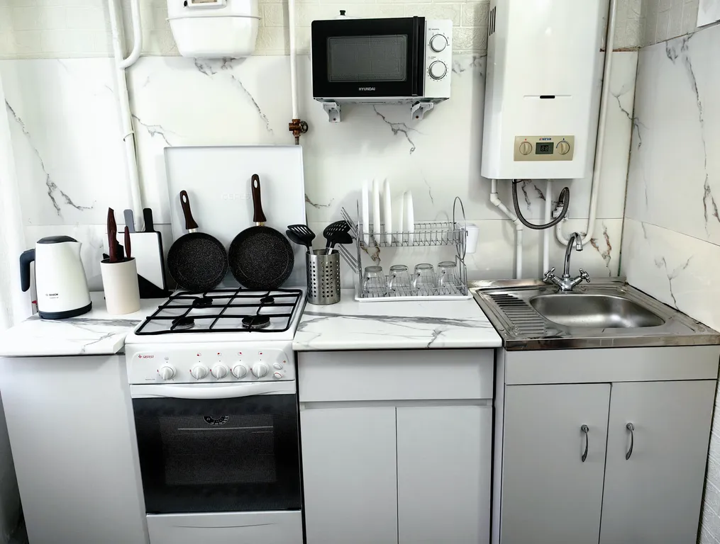 Двухкомнатная квартира в центре рядом с красивой набережной