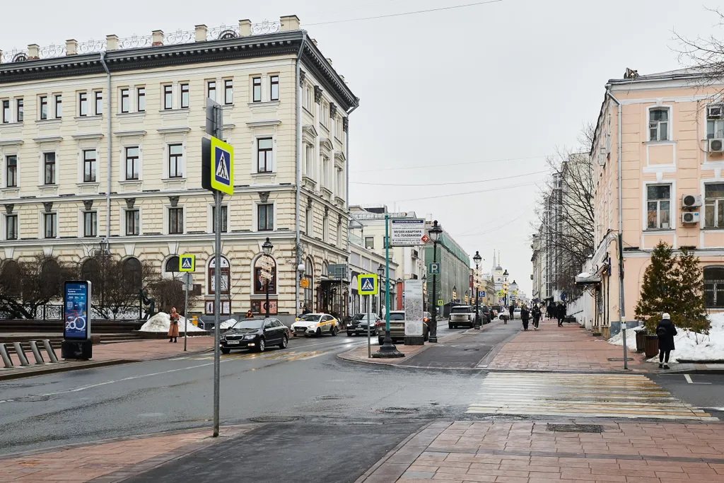 Квартира Квартира Лимонная трешка у Кремля — Москва