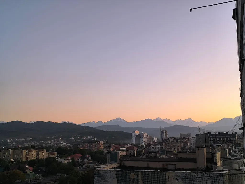 Квартира с видом на горы