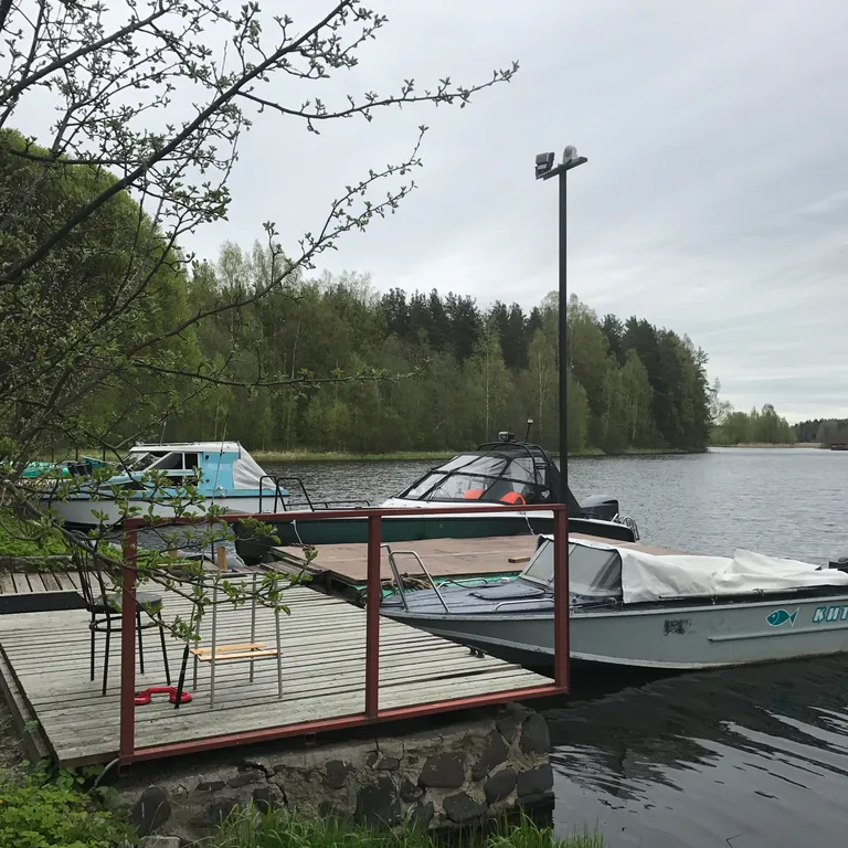 Комфортный дом на острове с видом на Ладожское озеро