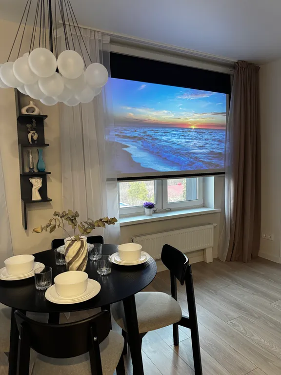 Квартира с видом на лес в центре города