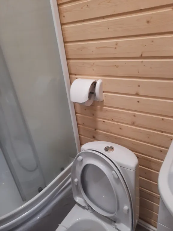 Домик с видом на сосновый бор и Ладожское озеро